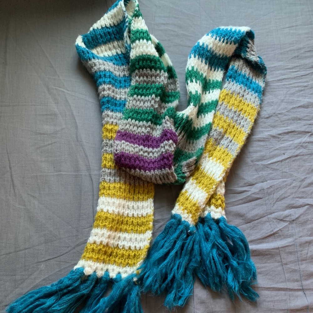 Soft and Colorful Long Scarf